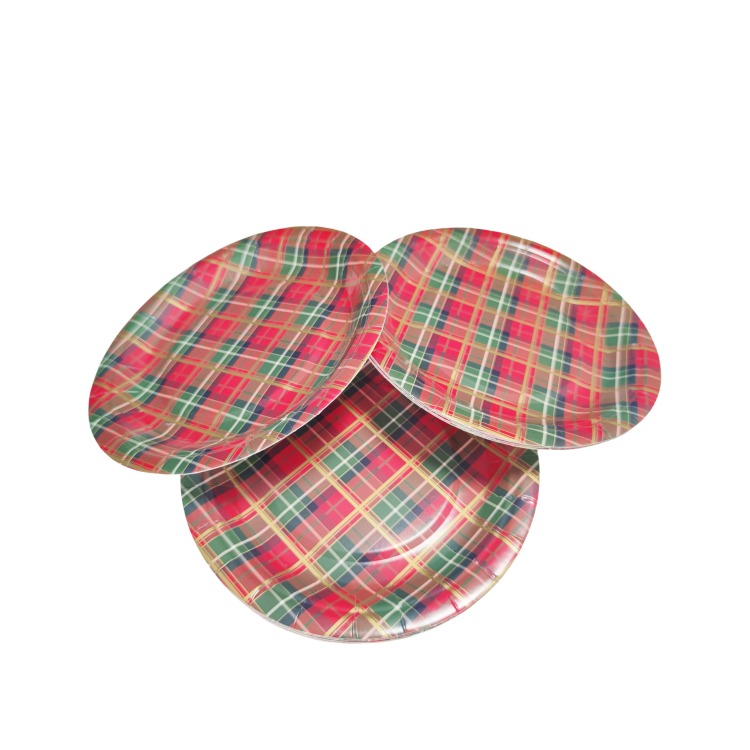 Custom Logo Printed Paper Plates Bulk Orders