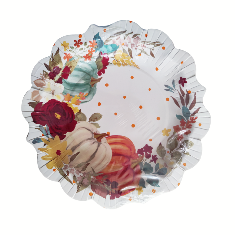 custom shaped paper plates