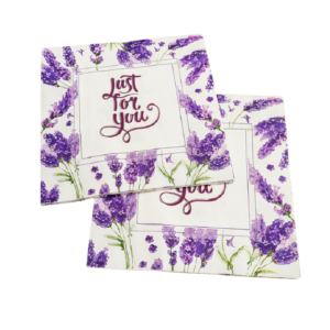 Luxury wedding napkins personalized with monograms or couple names.