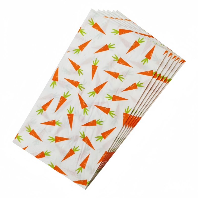 Elegant Custom Guest Table Napkins"