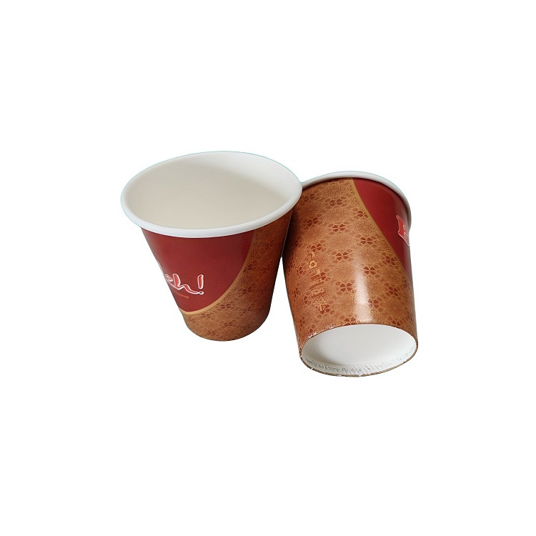 Biodegradable disposable paper cups