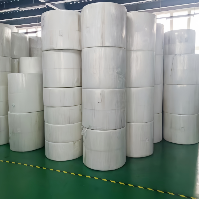 Food-grade sustainable paper pulp raw material rolls for eco-friendly disposable tableware, BPI and FDA certified