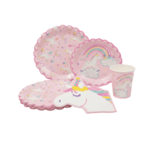 Unicorn Themed Party Supplies Set